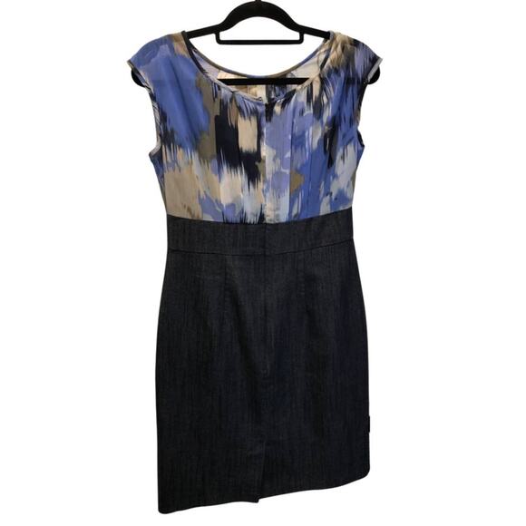 Dressbarn, 6, Tank top dress with denim skirt - Picture 4 of 5